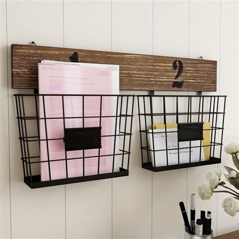 wall mounted hanging storage